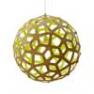 Coral Bois Naturel/Lime O80cm Suspension Bois Naturel/Lime O80cm - CORAL David Trubridge