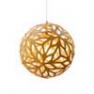Floral Bois Naturel O40cm Suspension Bois Naturel O40cm - FLORAL David Trubridge