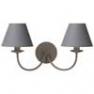 31233/02/41 Double Applique Taupe - CAMPAGNE Lucide