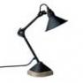 207 BL-SAT 2colis (207BL + SHA 207 BLACK) Lampe de bureau Noir - N°207 DCW Editions