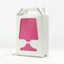 DC200F Lampe a poser Blanc/Rose - FLAMP DesignCode