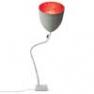IN-ES070014G-R Lampe de sol Gris/Rouge - FLOWER CIMENTO In-es Artdesign