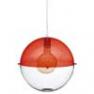 1911113 Suspension Transparent/Rouge O32,7cm - ORION Koziol