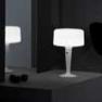 454302500 Lampe Blanc L - LUZIA Metalarte
