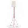 Annie Rouge dimmer a pied Lampadaire Rouge - ANNIE frauMaier