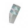 DEC/AM64-ET Applique exterieure LED L Alu - PYRAMIDE Lumihome