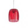 1930536 Suspension Rouge Transparent O30,5cm - JOSEPHINE Koziol