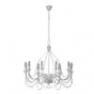 78031 Blanc Lustre 8 Lampes Blanc - SYMPHONIE Corep
