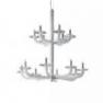 0NATU0K20 Lustre Blanc 14 branches - NATURAL de Majo