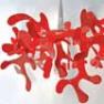 CORM120 Suspension Rouge - MINI CORAL Lumen Center Italia