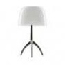 026011 11 D Lampe L Noir Chrome / Blanc - LUMIERE 05 Foscarini