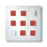 I409 V05 Tableau lumineux/Applique Blanc V05 - METALO 9 Dix Heures Dix