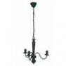 78035 Canon de fusil Lustre 3 Lampes Noir Brillant - CHEVERNY Corep