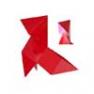 LEONIE Cerise/rose Lampe Cerise/rose - ORIGAMI LEONIE Nathalie Be