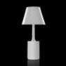 462702500 Lampe a poser Lolita Blanc - LAS SANTAS Metalarte