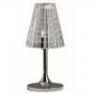 D87 B01 00 Lampe a poser S Chrome/Transparent - FLOW Fabbian