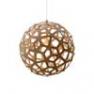 Coral Bois Naturel O40cm Suspension Bois Naturel O40cm - CORAL David Trubridge