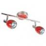 88154 Rouge Barre 2 Spots Rouge - FIFTIES Corep