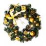 004-52 Couronne LED Gold - WREATH Xmas Living Glass