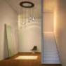 BB24.1 Suspension Argent/Noir - ENVOL Blackbody