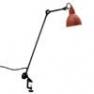 N°201 BL-RED ROUND Lampe de bureau a etau Rouge & Noir - N°201 DCW Editions