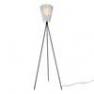 Oslo wood blue shade black feet Lampadaire Noir/Bleu - OSLO WOOD Northern Lighting