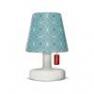 EDISON THE PETIT + 900.4308 Lampe a poser + Abat-jour Copper Cappie Porto Bleu - EDISON THE PETI