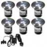 DEC/KITSOL-6ET Kit 6 Spots exterieurs encastrables LED - MINI SOL Lumihome