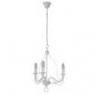 78029 Blanc Lustre 3 Lampes Blanc - SYMPHONIE Corep