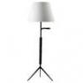 360604701 + 661000001 + 860782500 Lampadaire Noir/Blanc S - BASTONE Metalarte