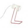 IN-ES060014T-R Lampe a poser Blanc/Rouge - PAINT NEBULA In-es Artdesign