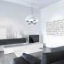 30462B Suspension Blanc 90 - ABSIDE Evaluz