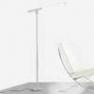 1990-0100 Lampadaire Blanc - BRAZO Design Stockholm House