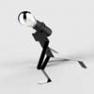 MOONWALKID NOIR Lampe a poser Noir - MOONWALKID Thomas de Lussac