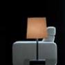 ACAM.000079 Lampe S marron - ELEGANCE Contardi