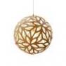 Floral Bois Naturel/Blanc O40cm Suspension Bois Naturel/Blanc O40cm - FLORAL David Trubridge