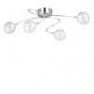 0135209 Plafonnier 4 Lumieres - CRYSTAL Seynave