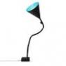 IN-ES070015N-T Lampe de sol Noir/Turquoise - FLOWER LAVAGNA In-es Artdesign