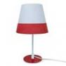 CS-D056 RD Lampe a poser Blanc/Rouge - MILANO Marbella Lighting