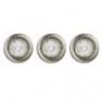 3276200102241 - 67628904 Kit 3 Spots a encastrer Acier - LUCE Inspire