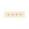 100-20C70.20N0OC/DE + 100-00269 Plafonnier Ivoire Neutre 70cm - LARIS Nowleds