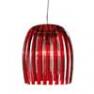 1933536 Suspension Rouge Transparent/Transparent O50cm - JOSEPHINE Koziol