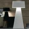 0706-10 Bianco Lucido Lampadaire Blanc L - BAG Penta
