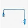 1277 Applique pivotante L Bleu/Argent - TOURNEBRILLE Tse & Tse