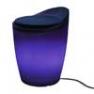 174606+1780643 Tabouret Outdoor Bleu + Coussin Bleu/Rose - OTTO Authentics