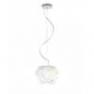 F21 A01 71 (2 colis : F21A01S 01 + F21A01V 71) Suspension M Verre - CLOUDY Fabbian