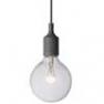 E27 5111 OU 5161 Suspension Gris - E27 Muuto