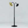 HCA2301040015 Lampadaire d'exterieur double chauffant L Noir/Or - HOTDOOR Phormalab