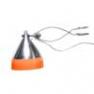 0745 Lampe a pince alu et orange - CORNETTE Tse & Tse