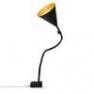 IN-ES070015N-O Lampe de sol Noir/Or - FLOWER LAVAGNA In-es Artdesign